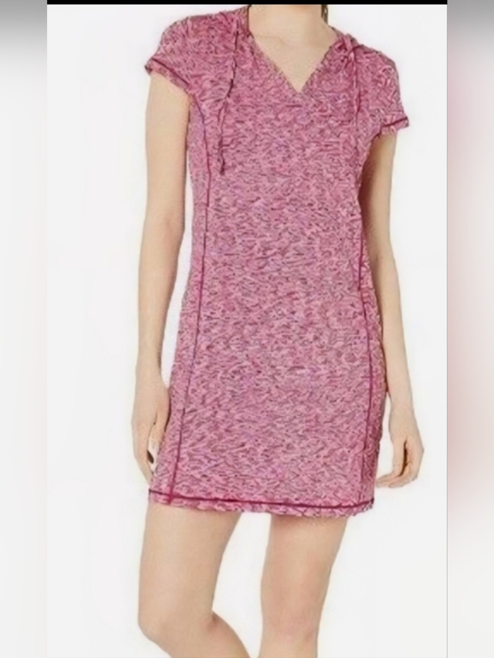 Hi-Tec Pink Fitted Cap Sleeve T-Shirt
